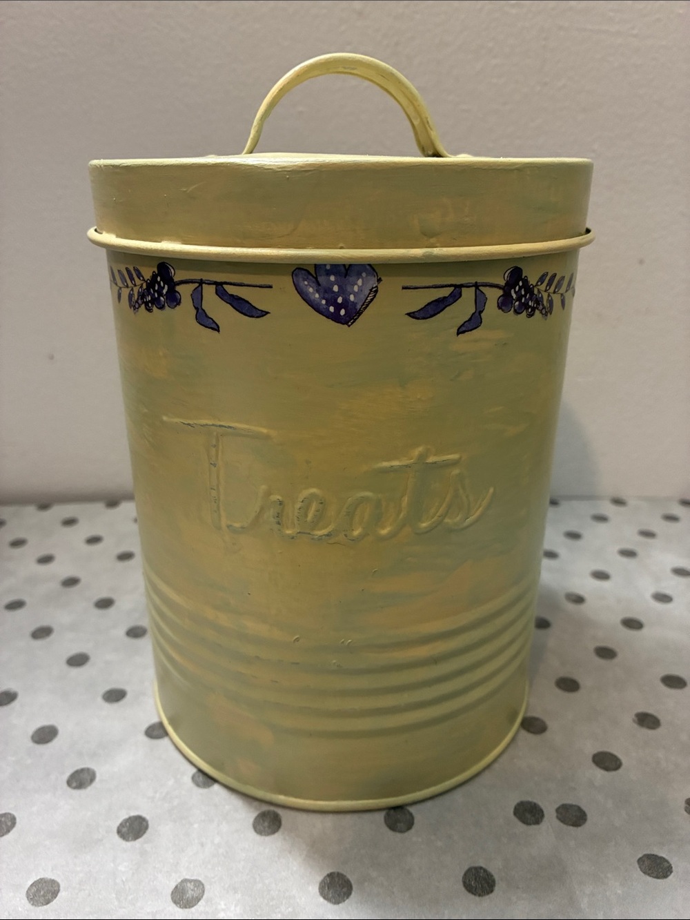‘Treats' Decorative Storage Canister